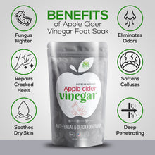 Load image into Gallery viewer, Apple Cider Vinegar Foot Soak & Detox for Tired Achy Feet, Dry Skin, Calluses, and Athlete's Foot
