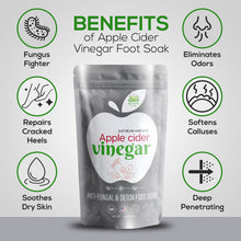 Load image into Gallery viewer, Apple Cider Vinegar Foot Soak &amp; Detox for Tired Achy Feet, Dry Skin, Calluses, and Athlete&#39;s Foot
