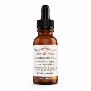 These Old Hands 100% Pure Anti-Aging & Wrinkle Hand Serum + CoQ10 Antioxidant